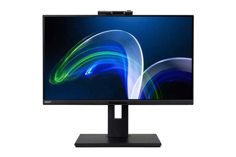 Acer B248Ybemiqprcuzx monitor, 24", FullHD, 75Hz, USB-C, Web kam., IPS