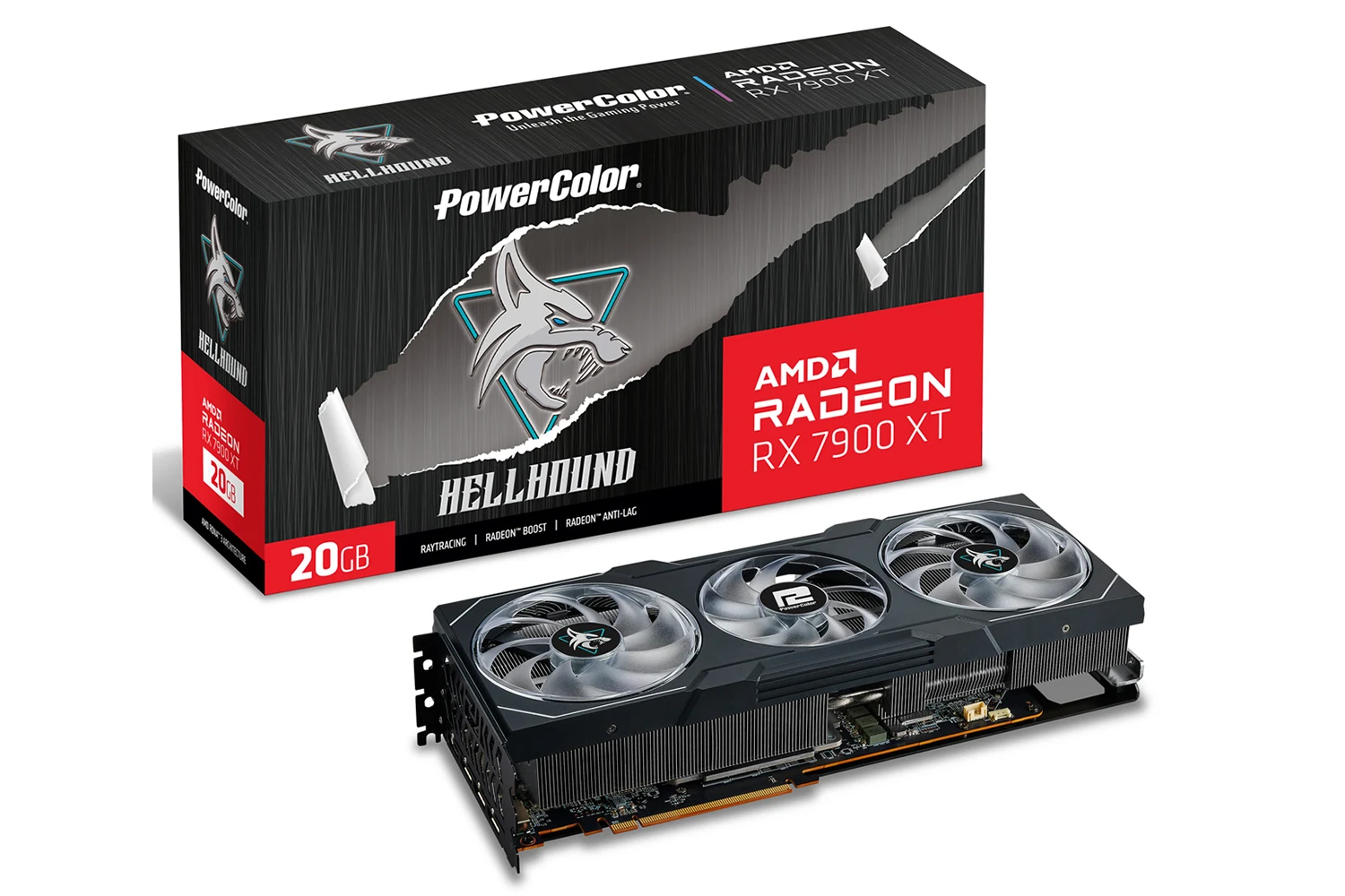 Powercolor Hellhound Radeon RX 7900XT L/OC, grafička kartica