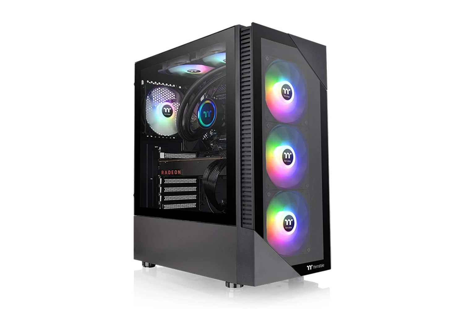 Thermaltake View 200 TG ARGB kućište, crno, ATX Mid Tower