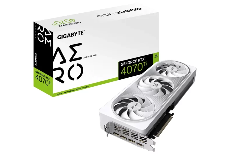 GIGABYTE GeForce RTX 4070 Ti AERO OC 12G, grafička kartica