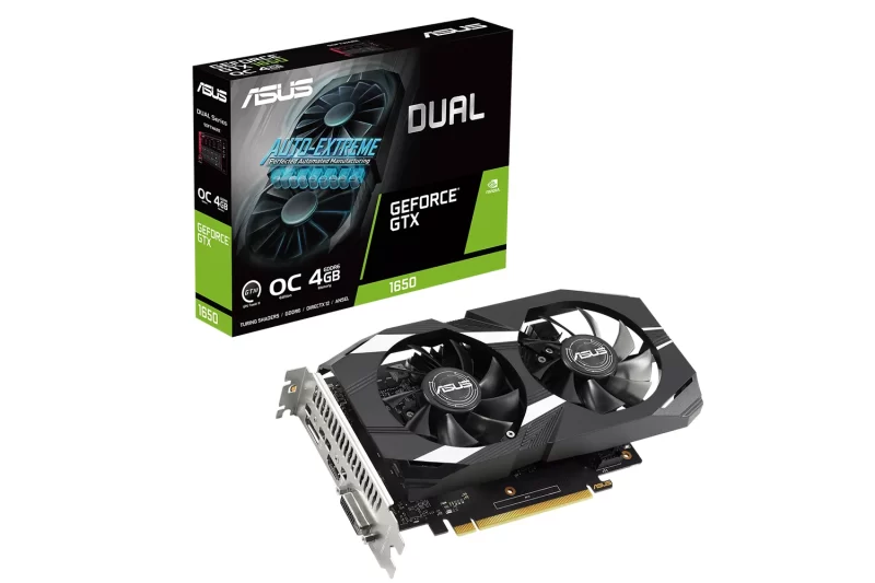 Asus Dual GeForce GTX 1650 V2 OC Edition, grafička kartica