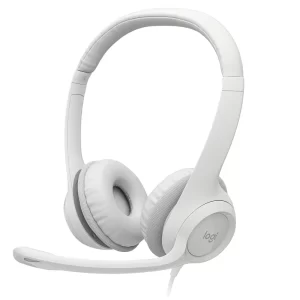 LOGITECH H390 žične slušalice, bijele