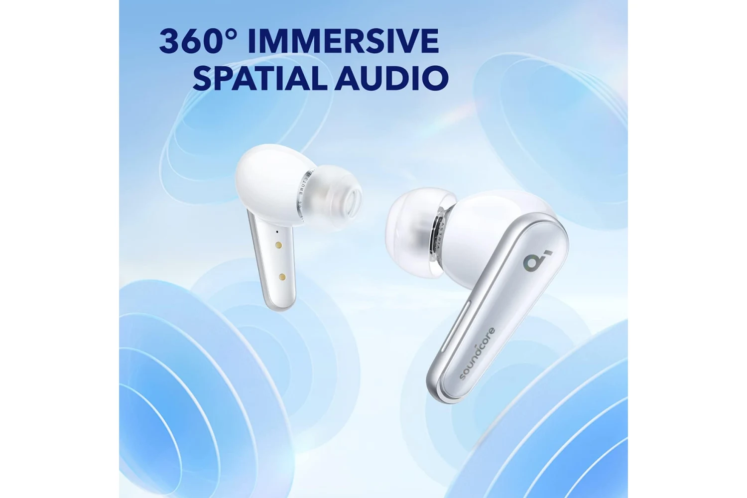 Anker Soundcore Liberty 4 bežične slušalice, bijele - Slika 5