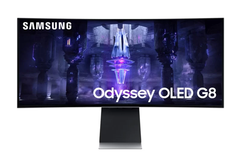 Samsung Odyssey G8 LS34BG850SUXEN monitor, 34", QHD, 175Hz, FreeSync, OLED