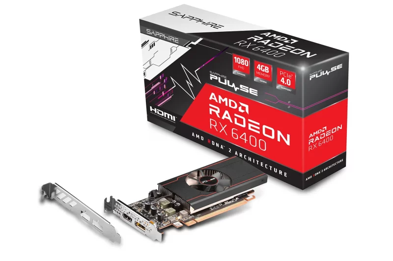 SAPPHIRE PULSE AMD RADEON RX 6400 GAMING 4GB, grafička kartica