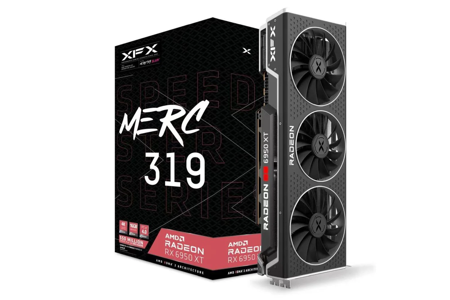 XFX Radeon RX-6950XT MERC 319 Black Gaming 16GB GDDR6, grafička kartica