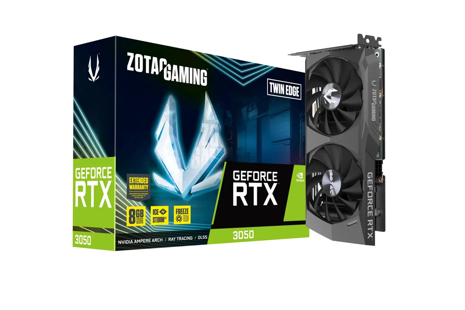 ZOTAC GAMING GeForce RTX 3050 Twin Edge, grafička kartica