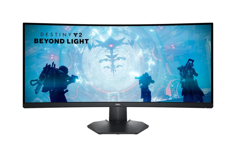 Dell S3422DWG monitor, 34", WQHD, 144Hz, FreeSync, VA