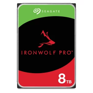 Seagate IronWolf PRO HDD, 8TB, 7200RPM, 3.5"