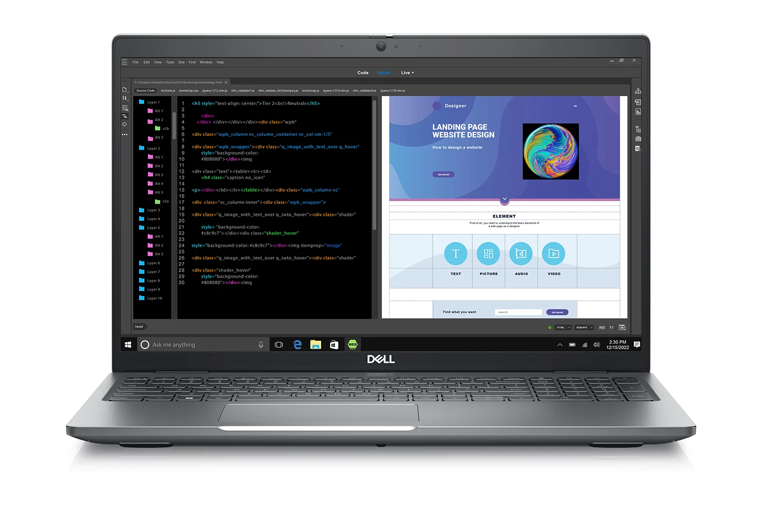 Dell Precision 3580 notebook, 15.6"/i7/16GB/RTX A500/1TB/W11P