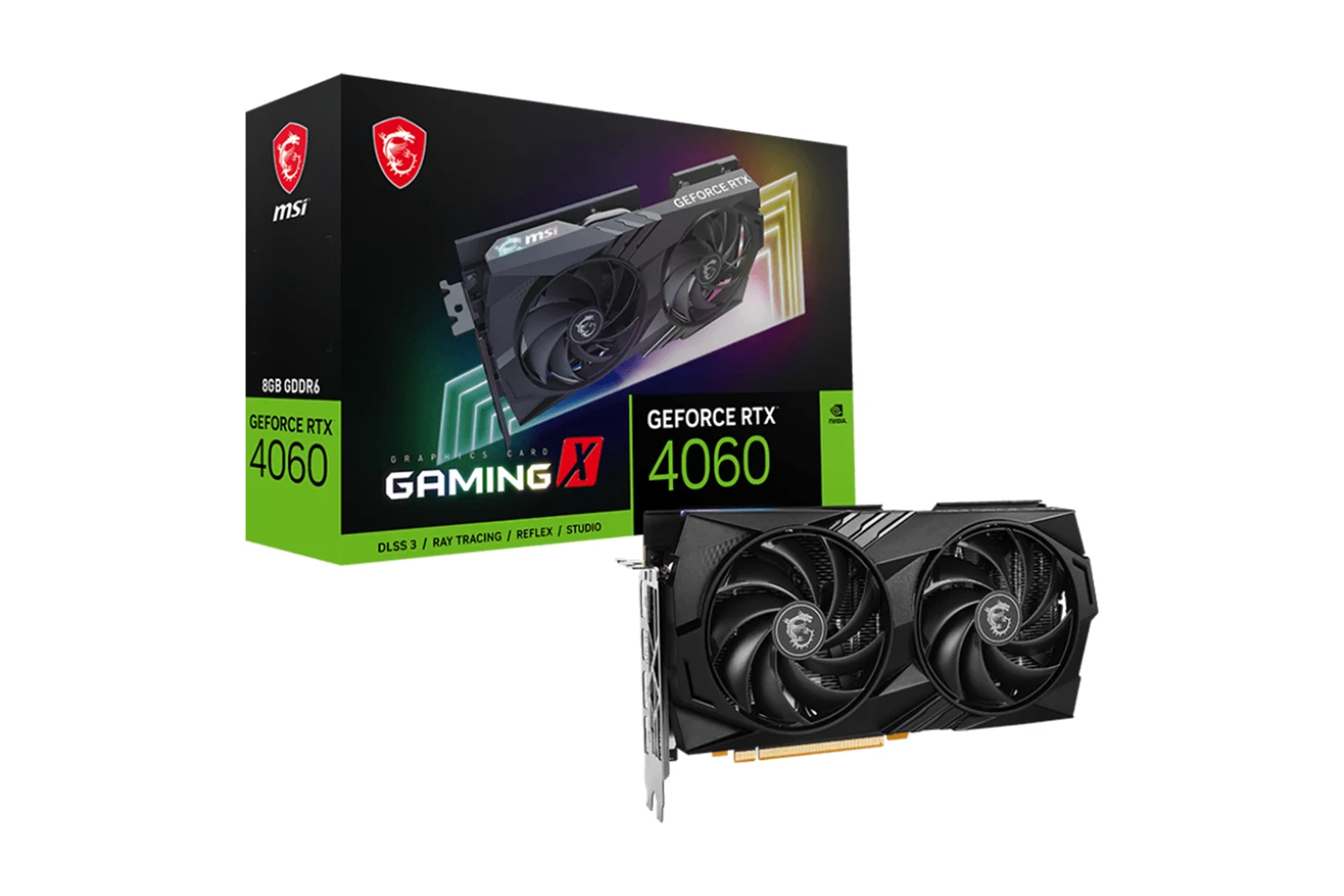 MSI GeForce RTX 4060 GAMING X 8G, grafička kartica