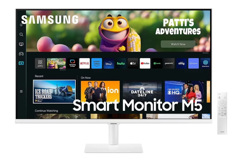 SAMSUNG LS27CM501EUXDU monitor, 27", FullHD, Smart TV, VA