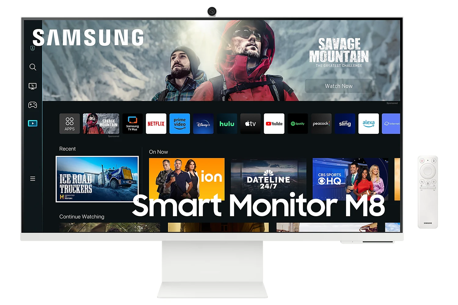 Samsung LS32CM801UUXDU monitor, 32", 4K, Smart, USB-C, VA