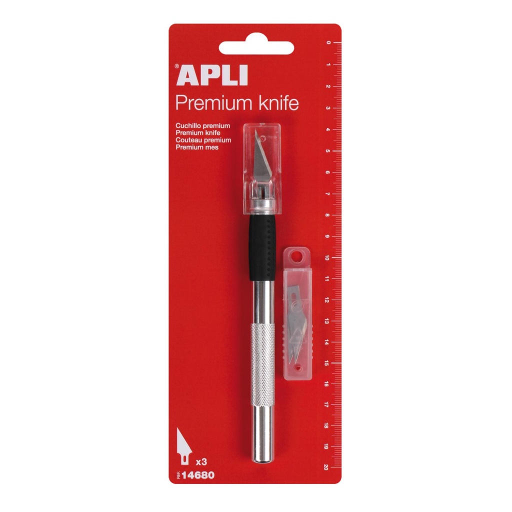 Nož Apli za rezbarenje premium + 3 rezervna noža 14680