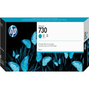 Tinta HP P2V68A No.730 Designjet T1700 cyan 300ml