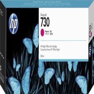 Tinta HP P2V69A No.730 Designjet T1700 magenta 300ml
