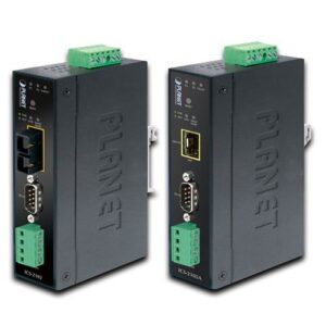 Planet Industrial RS-232 to 100Base-FX Open slot Media Converter (Fiber, Vary on SFP module) (-40~75)