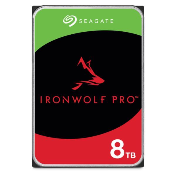 Seagate 8 TB 3, 5" HDD, Ironwolf PRO, 7200 RPM, 256MB