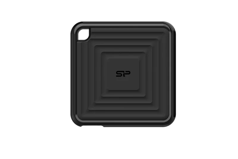 Silicon Power PC60 SSD, 1TB, USB-C, crni