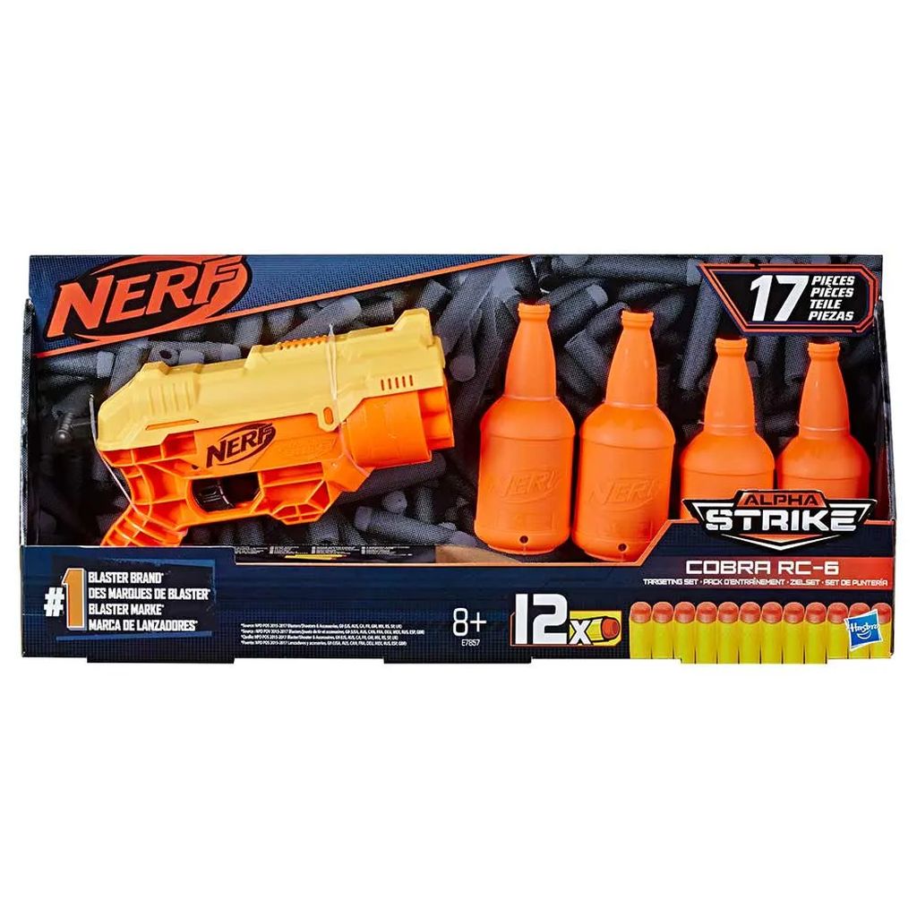 Ispaljivač strelica Hasbro Nerf Alpha Strike Cobra RC-6 TGT set E7857EU4