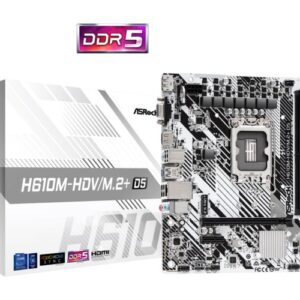 Asrock Intel LGA1700 H610M-HDV M.2 D5