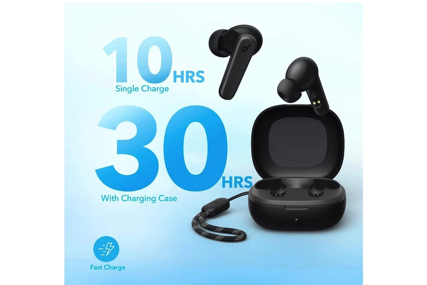 Anker Soundcore R50i bežične slušalice, crne - Slika 2