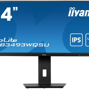 IIYAMA ProLite XUB3493WQSU-B5 monitor, 34", QHD, 75Hz, FreeSync, IPS