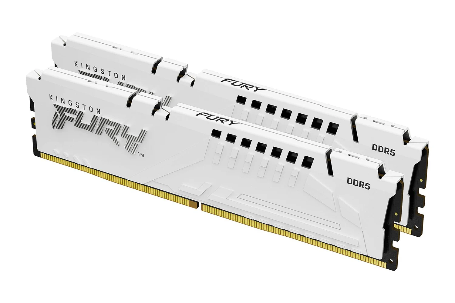 Kingston FURY Beast White, 32GB (2x16GB) DDR5 memorija, 6000MHz, CL40