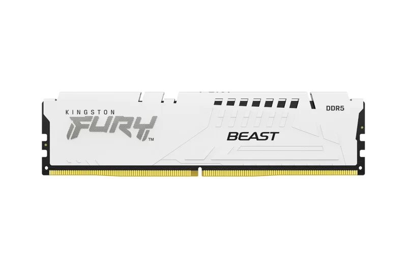 Kingston FURY Beast White, 64GB (2x32GB) DDR5 memorija, 6000MHz, CL40