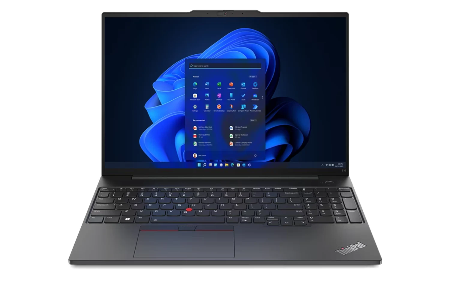 LENOVO ThinkPad E16 Gen 1 notebook, 16"/i7/24GB/Iris/1TB/W11P