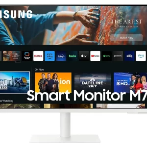 Samsung LS32CM703UUXDU Smart Monitor, 32", 4K, Smart TV, USB-C, VA