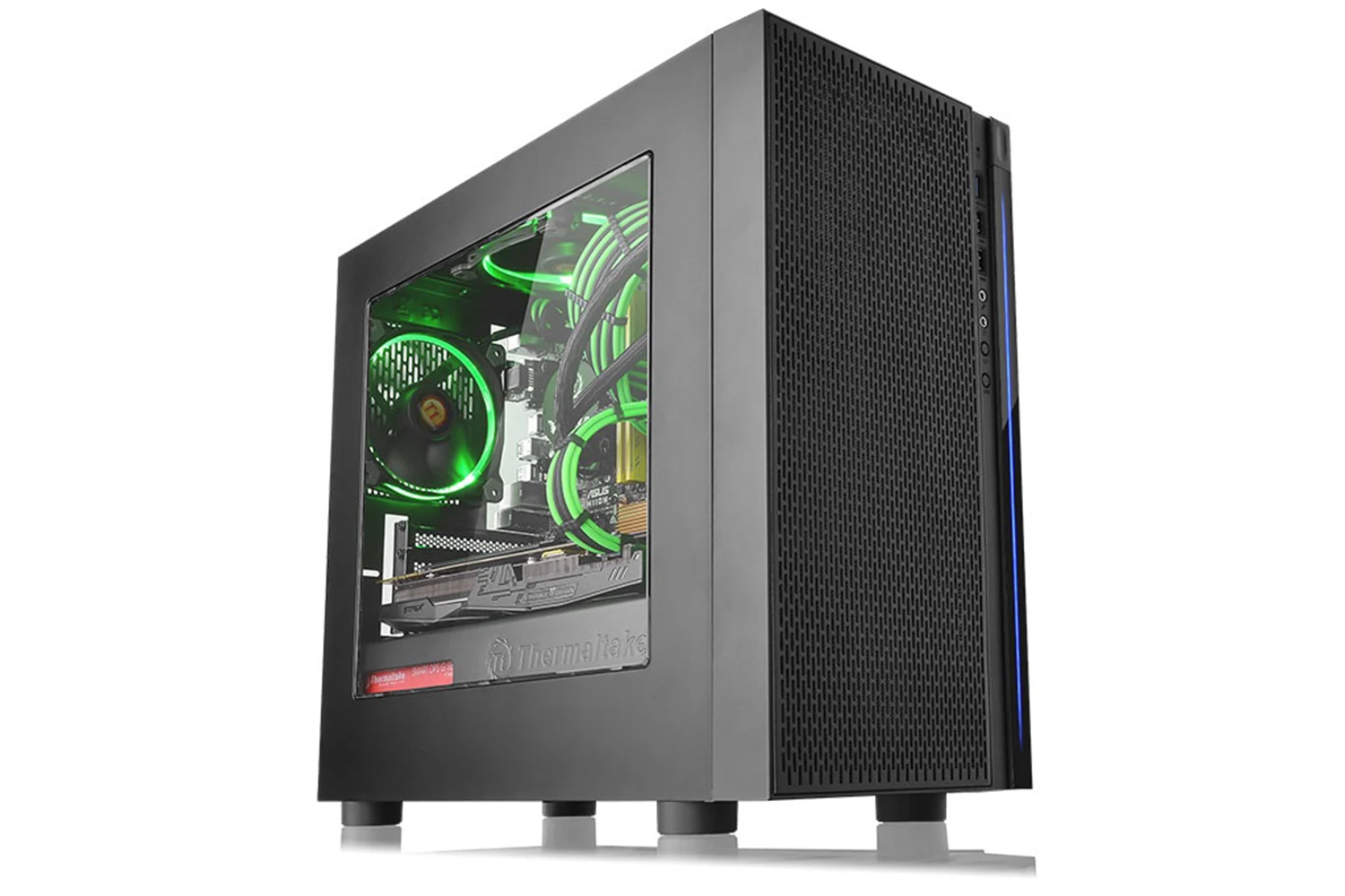 Thermaltake Versa H18 kućište, crno, Micro ATX & Mouse Bungee