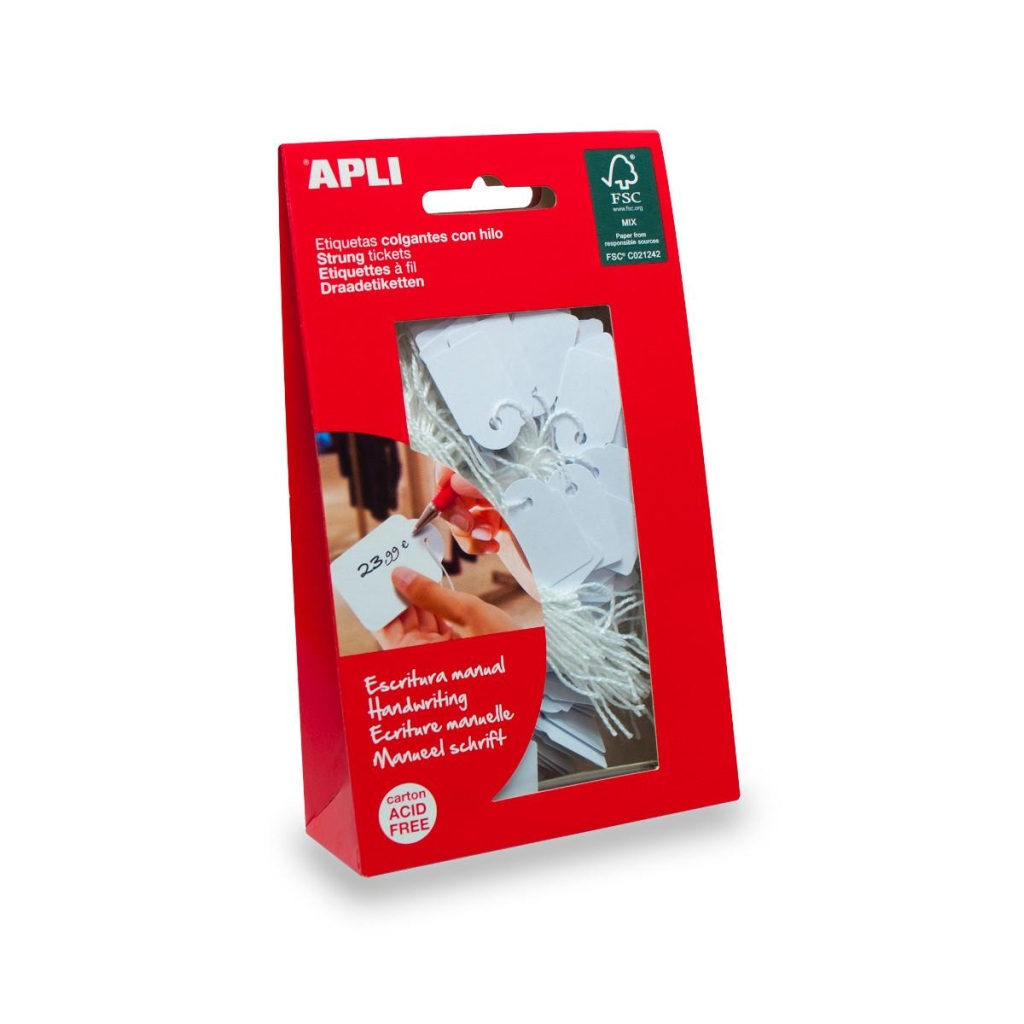 Kartice za cijene Apli 36x53mm 100/1 (za zlatare) 07013