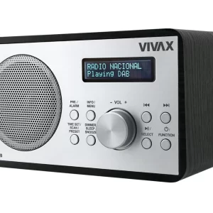 VIVAX VOX DW-2 DAB radio, crna