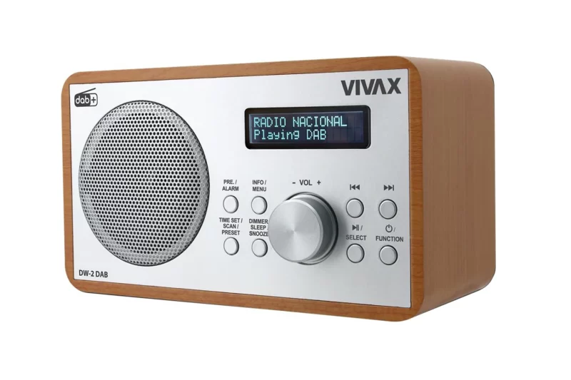 VIVAX VOX DW-2 DAB radio, brown