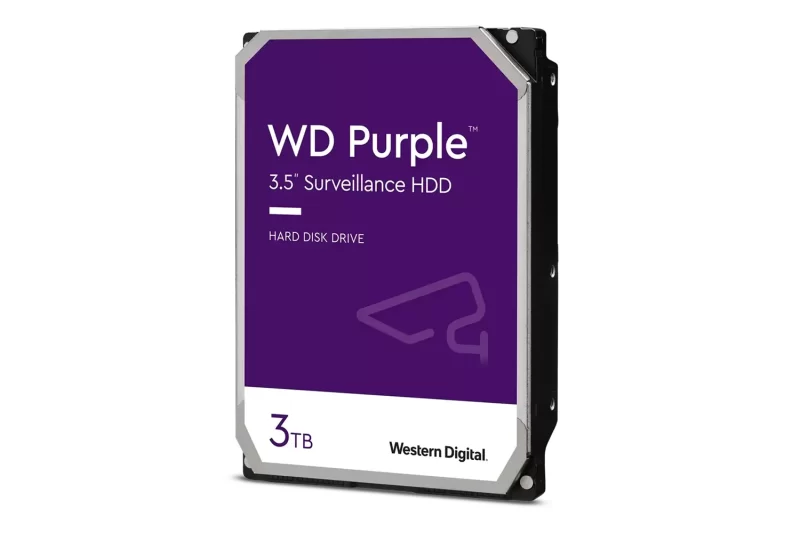 Western Digital Purple Surveillance HDD, 4TB, 5400RPM, 3,5"