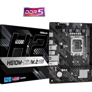 Asrock Intel LGA1700 H610M-H2 M.2 D5