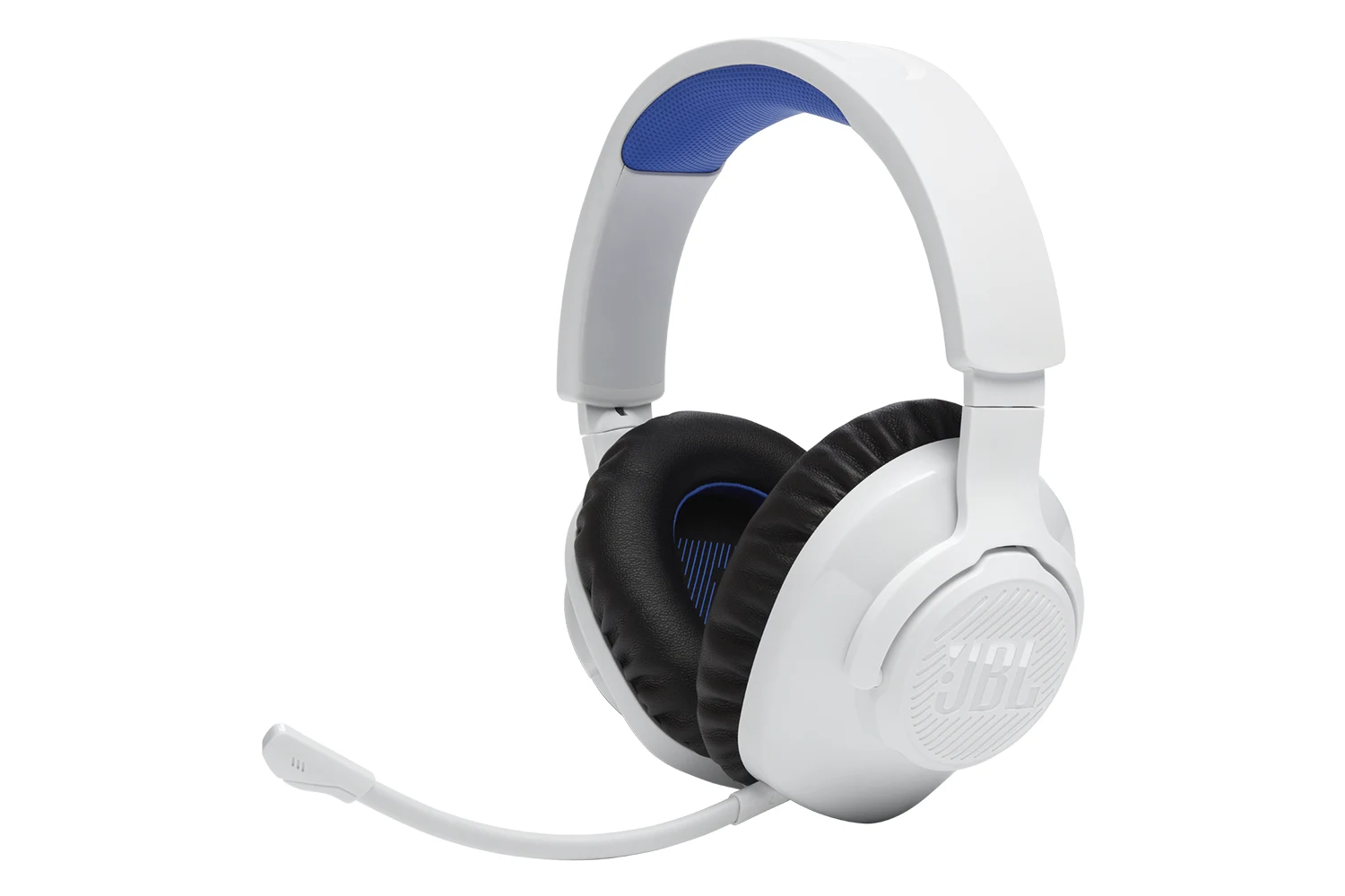 JBL slušalice Quantum 360P, 2.4GHz Wireless/Bluetooth, White/Blue, JBLQ360PWLWHTBLU