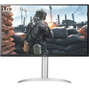 LG 32UP55NP-W monitor, 32", 4K, FreeSync, USB-C, VA