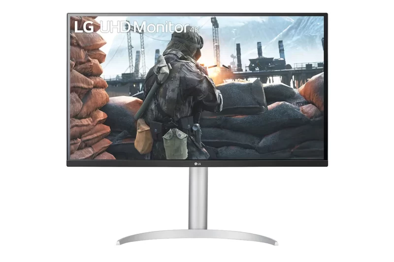 LG 32UP55NP-W monitor, 32", 4K, FreeSync, USB-C, VA