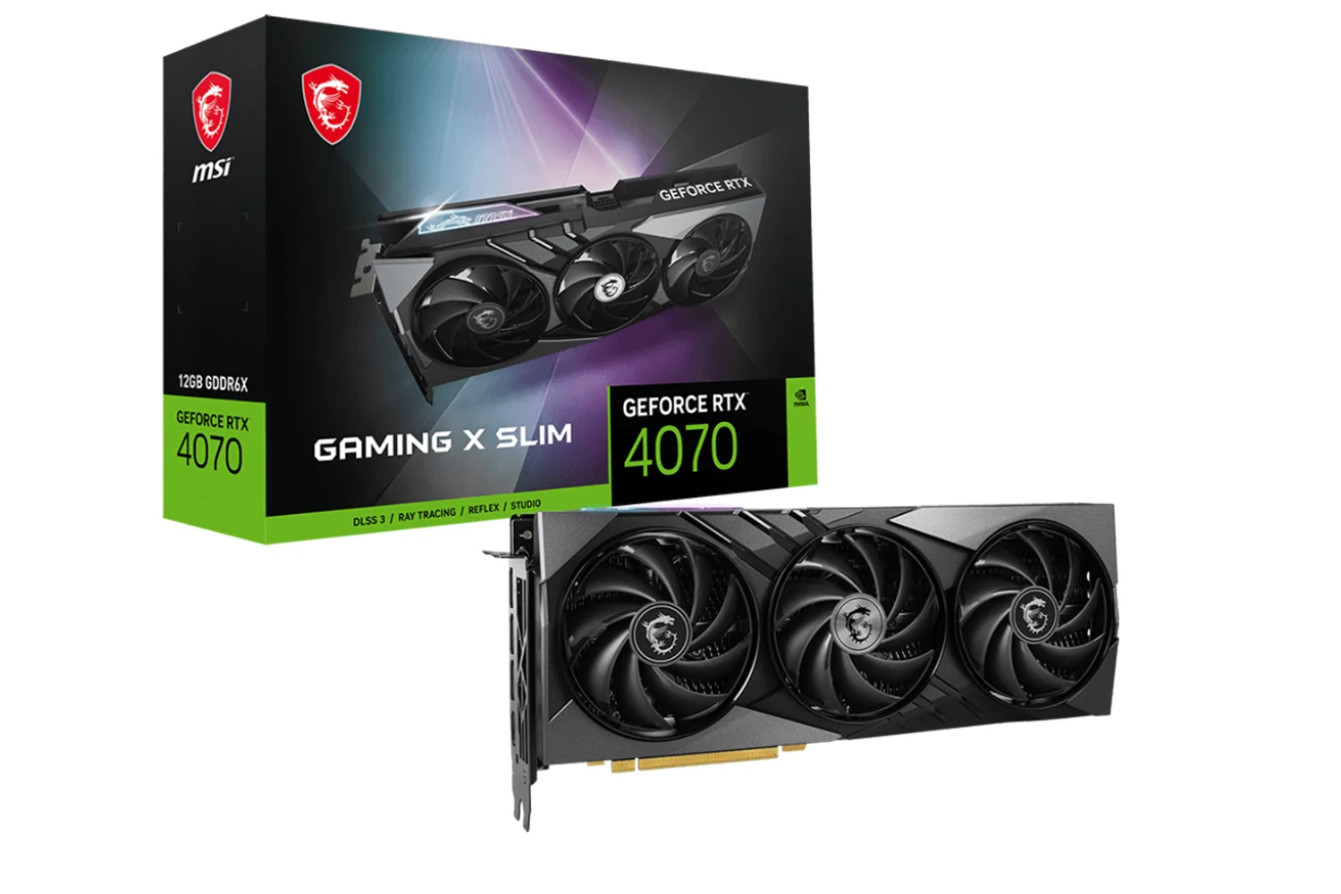 MSI GeForce RTX 4070 GAMING X SLIM 12G, grafička kartica