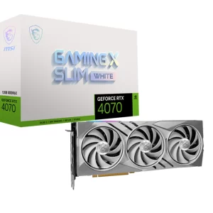 MSI GeForce RTX 4070 GAMING X SLIM WHITE 12G, grafička kartica