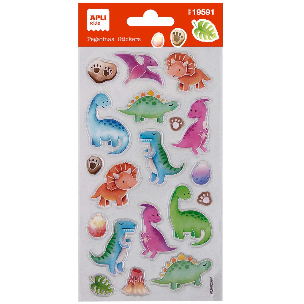 Naljepnice Apli stikers baby dinosauri 1L 19591