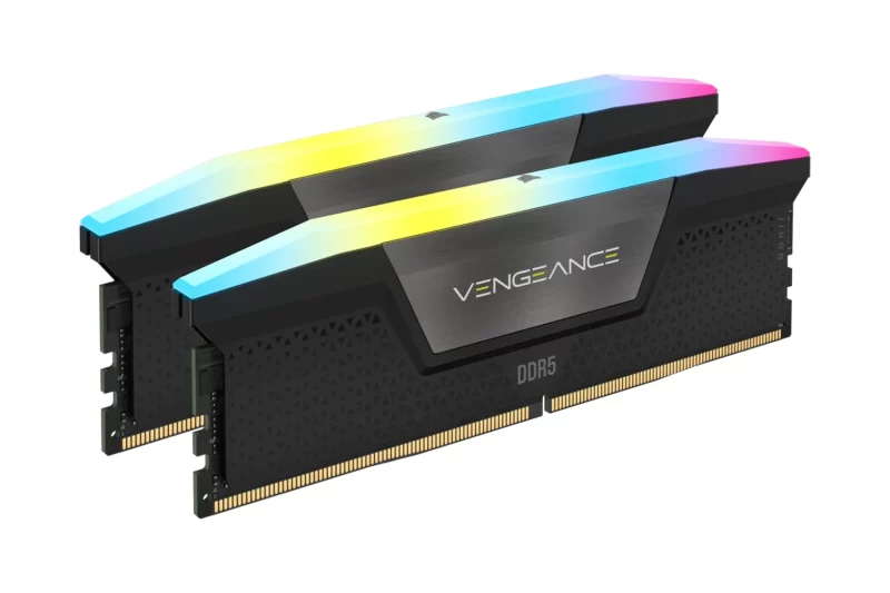 Corsair VENGEANCE RGB 32GB (2x16GB) DDR5 memorija, 6000MHz, CL36