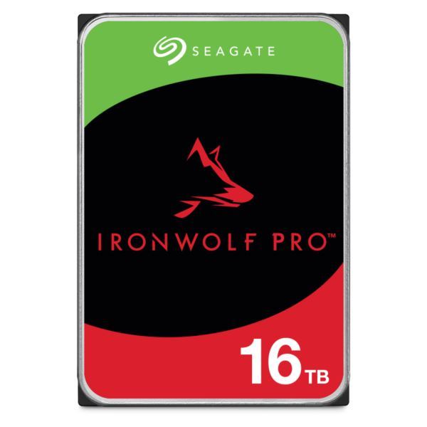 Seagate 16 TB 3, 5" HDD, Ironwolf PRO, 7200 RPM, 256MB