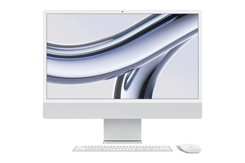 Apple iMac 24″ 2023 računalo, M3/8GB/M3/256GB, srebrni