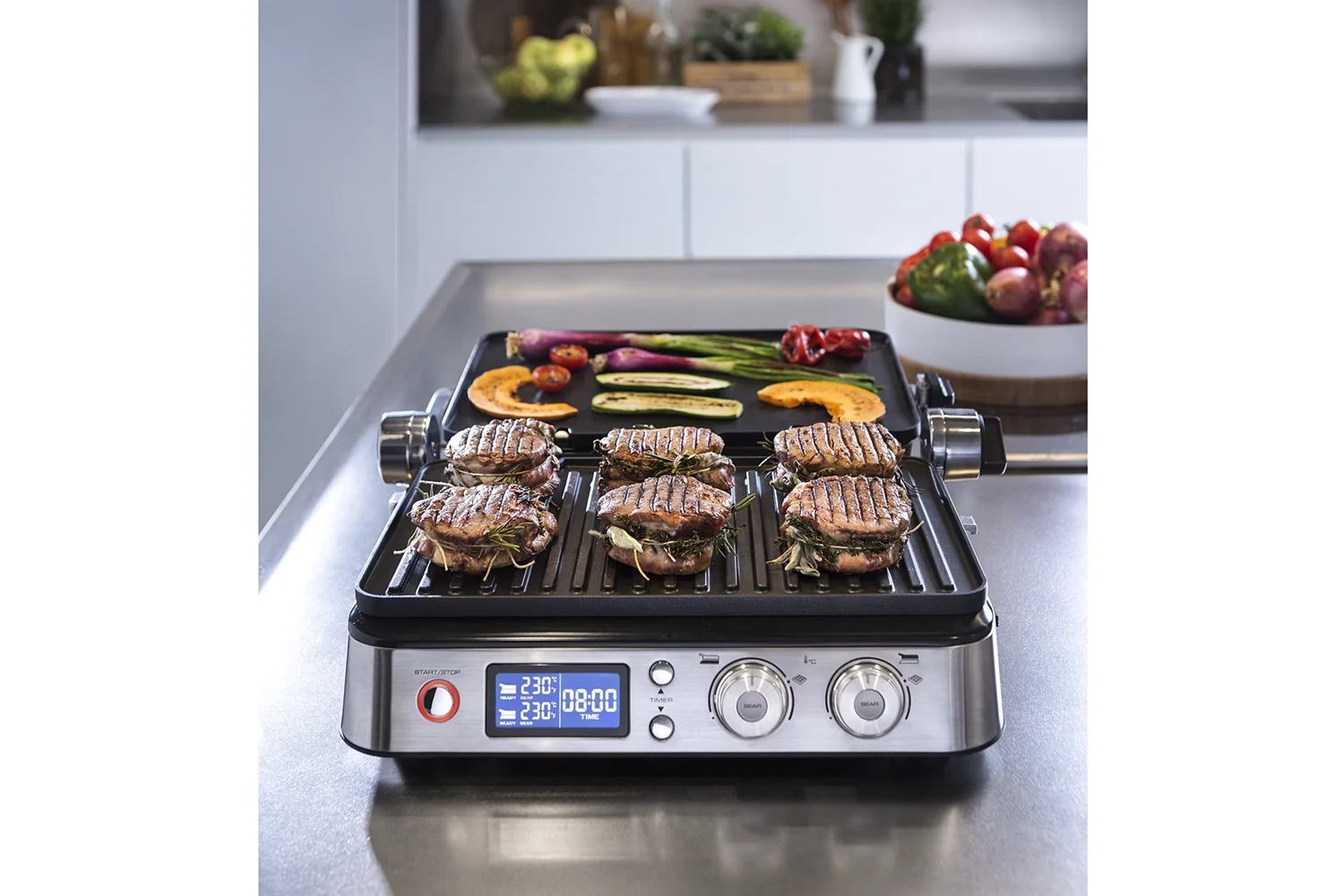 DeLonghi MultiGrill CGH1030D, preklopni roštilj - Slika 5