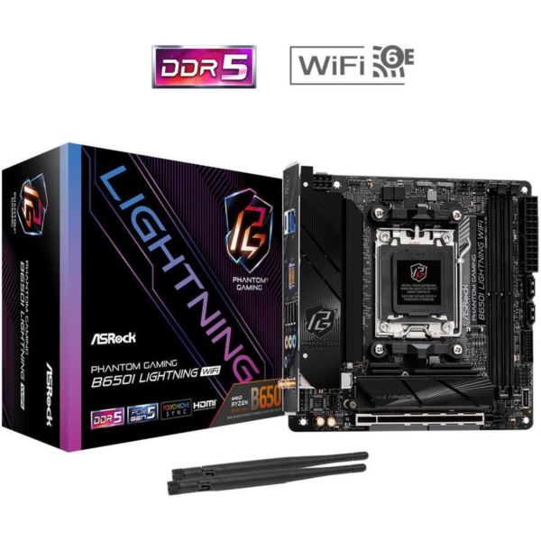 Asrock AMD AM5 B650I lightning WIFI