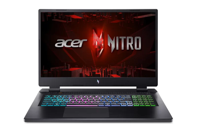 Acer Gaming Nitro 17 notebook, NH.QL1EX.00D, 17.3"/Ryzen7/16GB/RTX4050/512GB/DOS