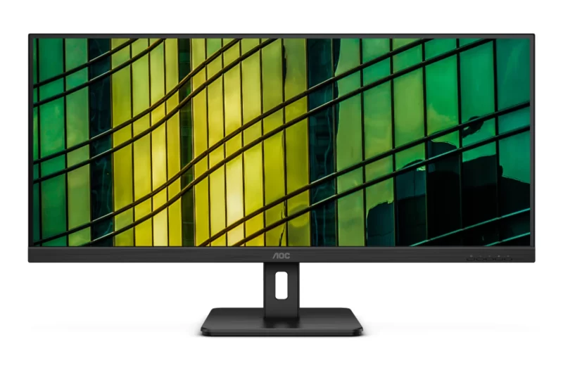 AOC U34E2M monitor, 34", WQHD, 100Hz, Adaptive-Sync, VA